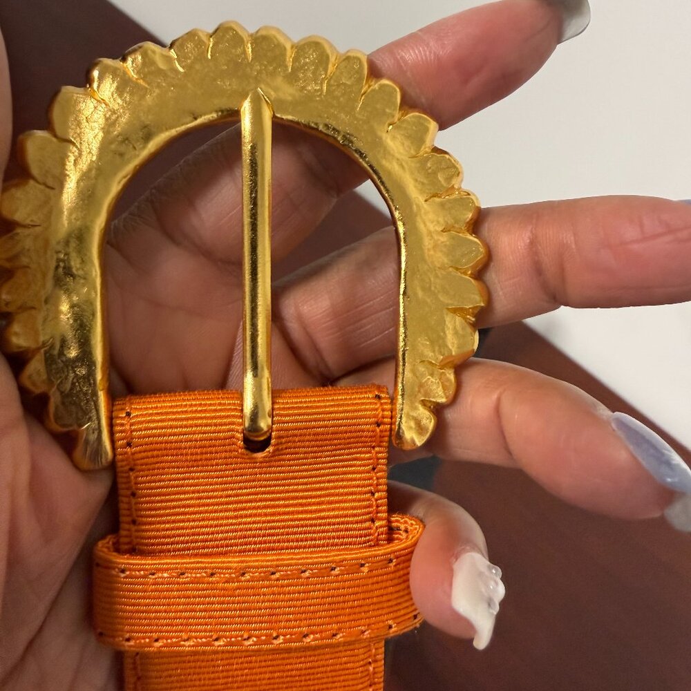 YSL Fabric Belt